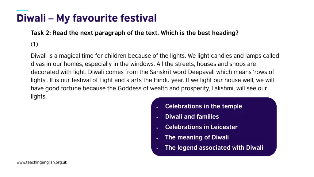 task 2 read the next paragraph of the text which