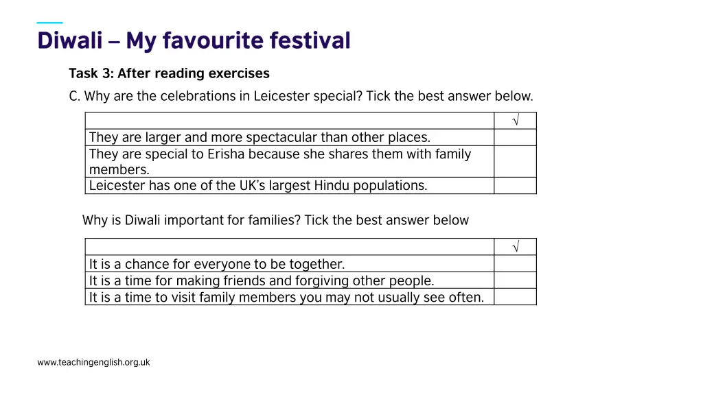 task 3 after reading exercises 1