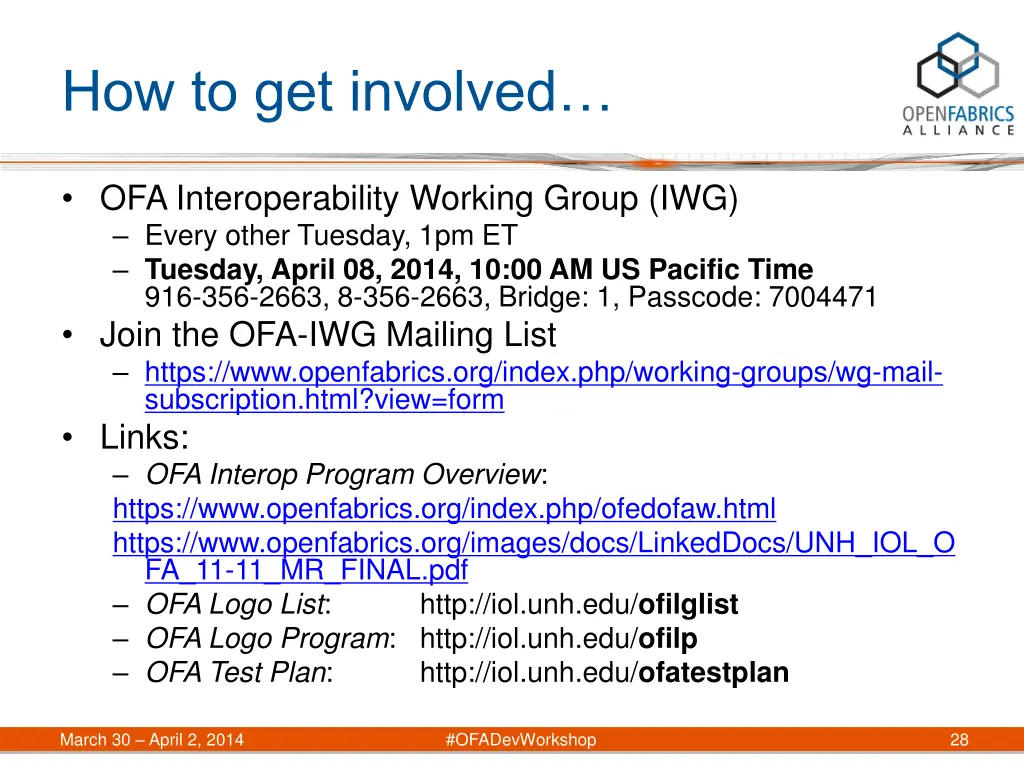 how to get involved