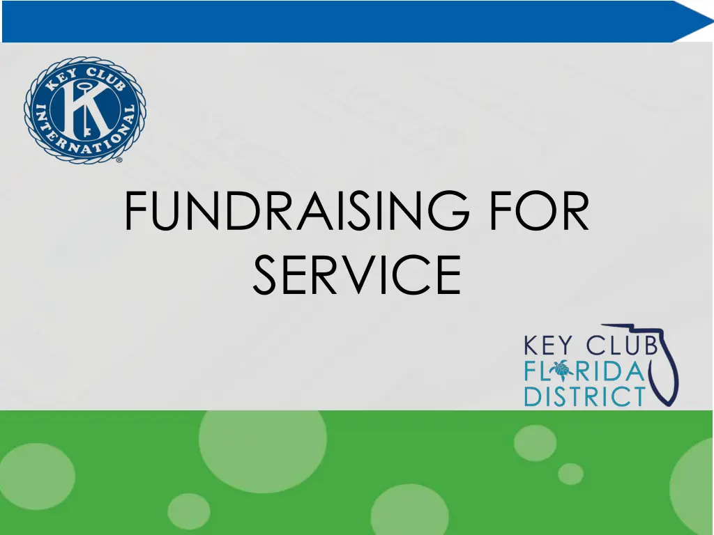 fundraising for service
