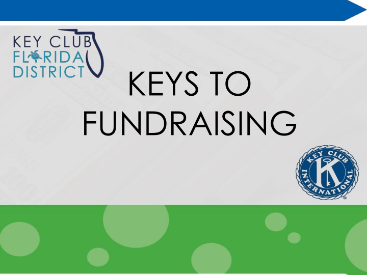 keys to fundraising