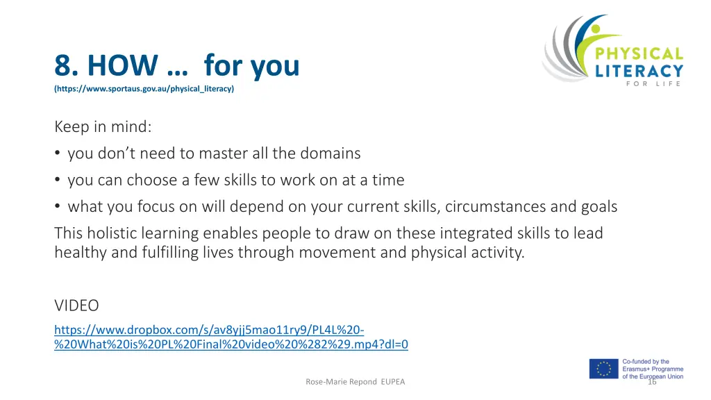 8 how for you https www sportaus gov au physical