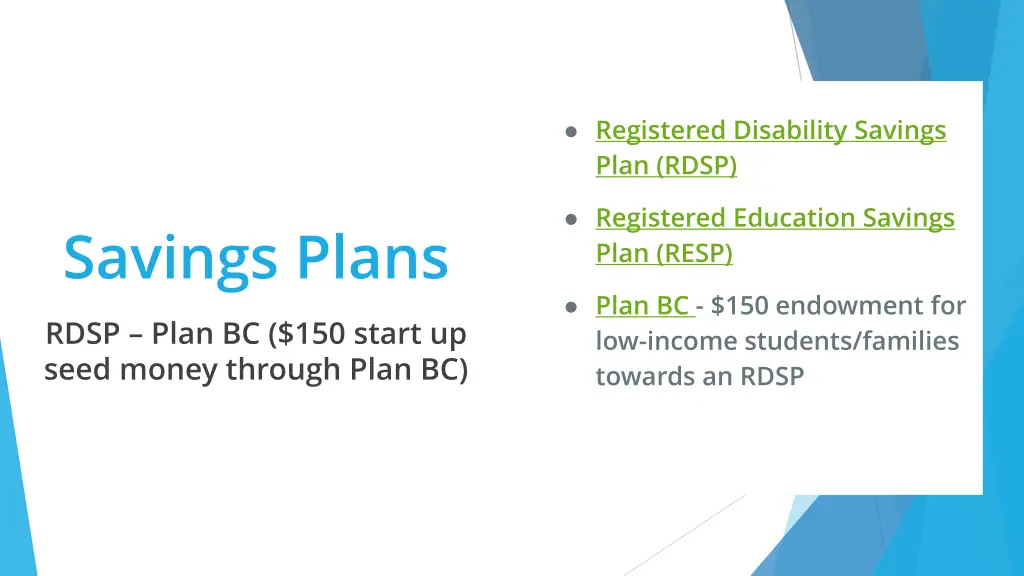 registered disability savings plan rdsp