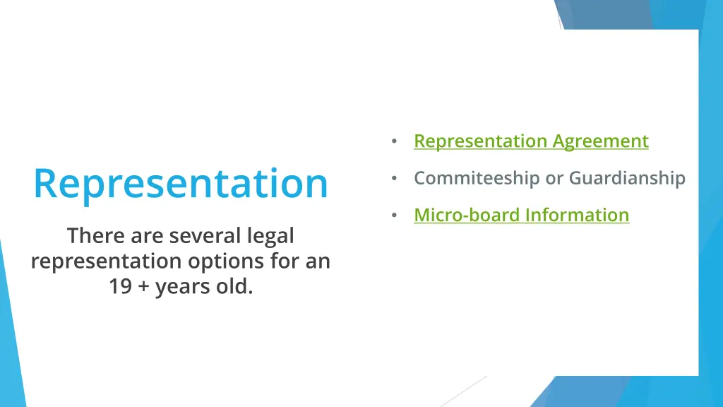 representation agreement