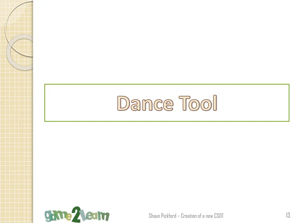 dance tool
