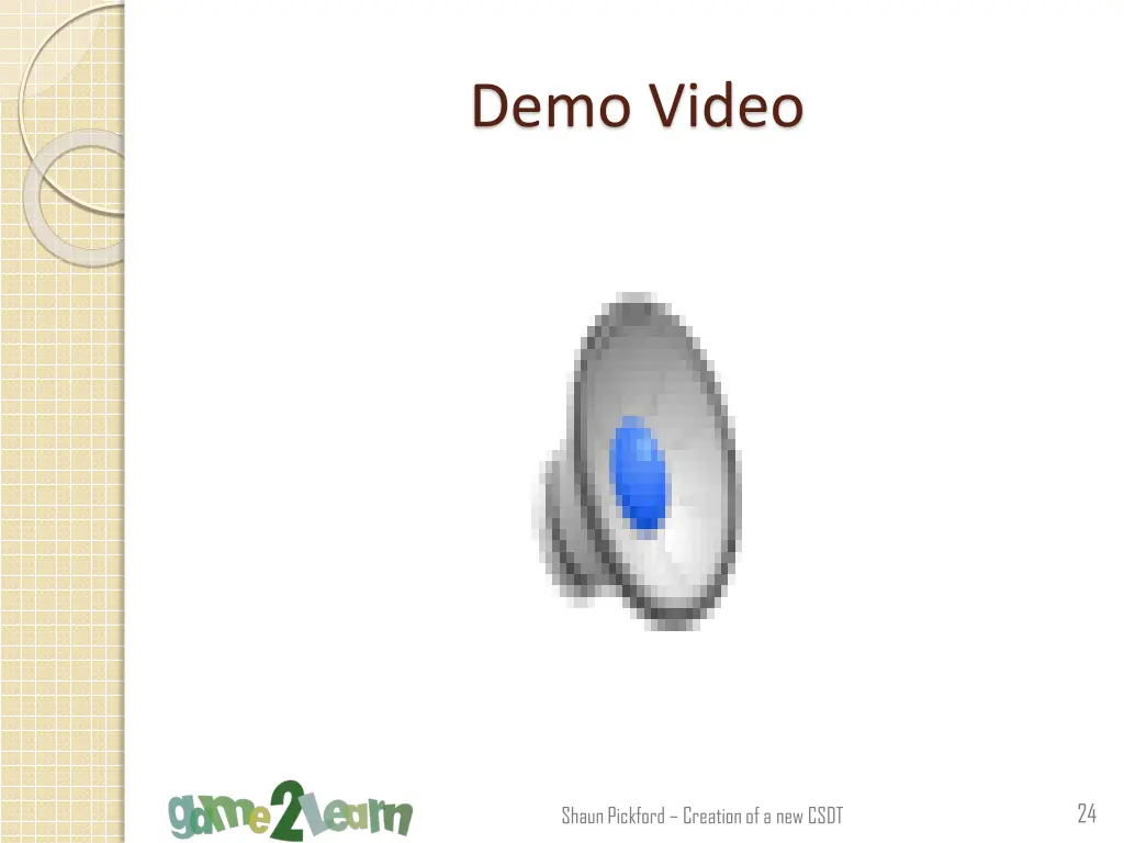 demo video