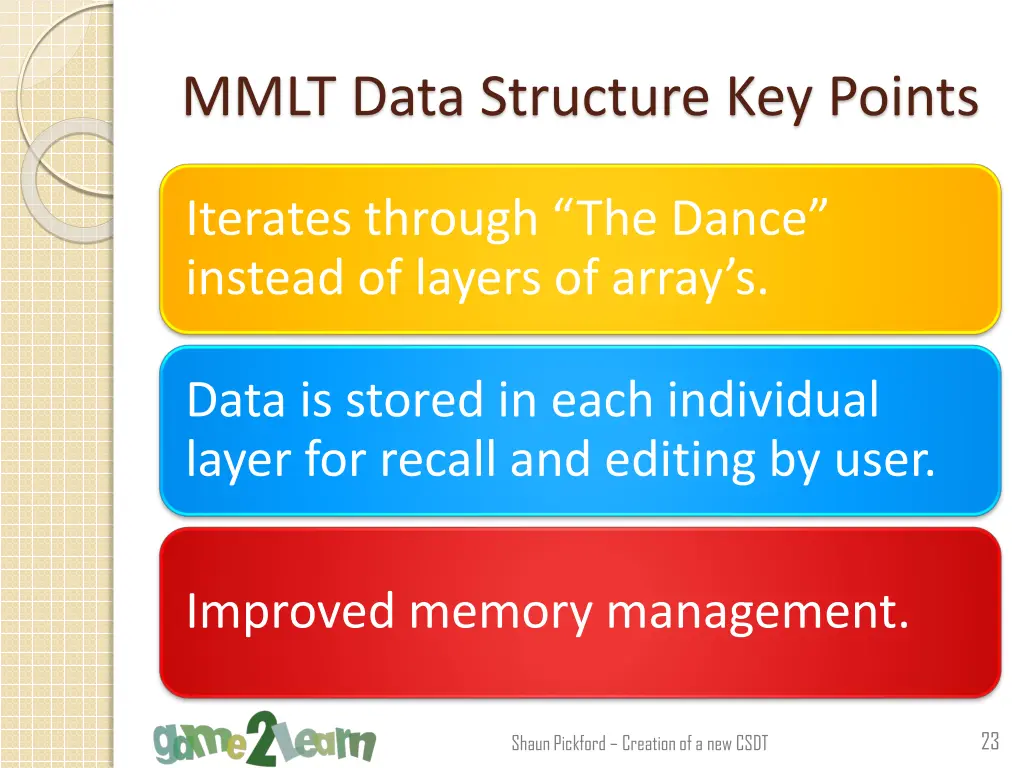 mmlt data structure key points