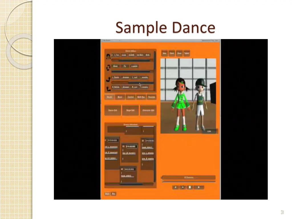 sample dance