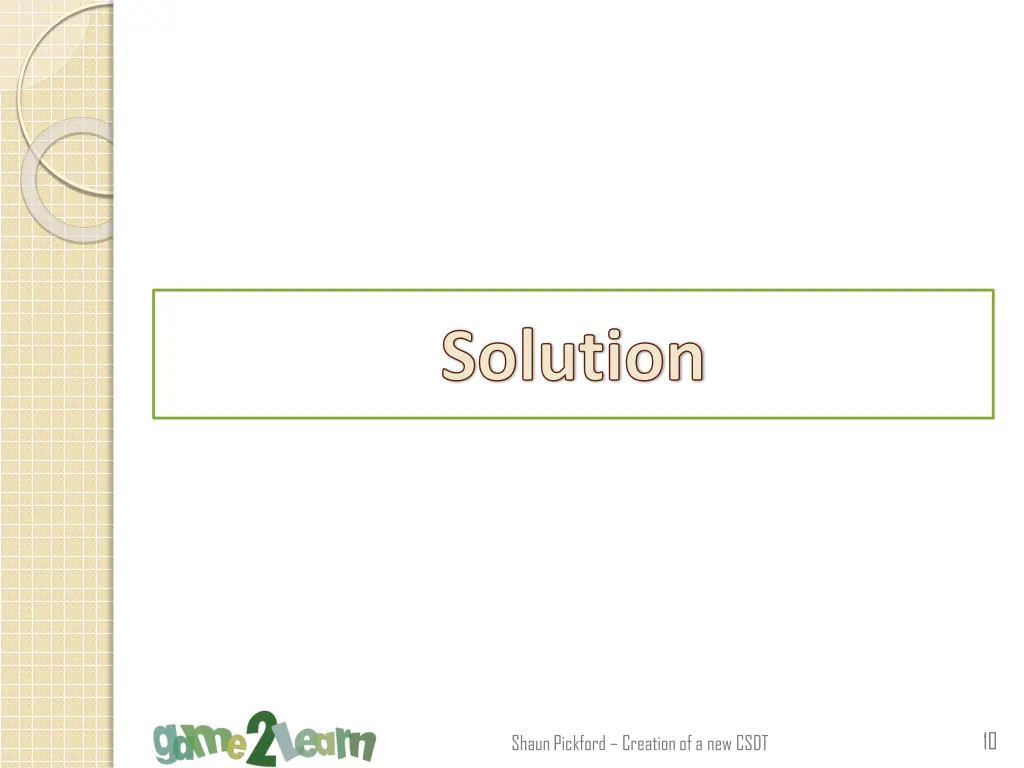 solution