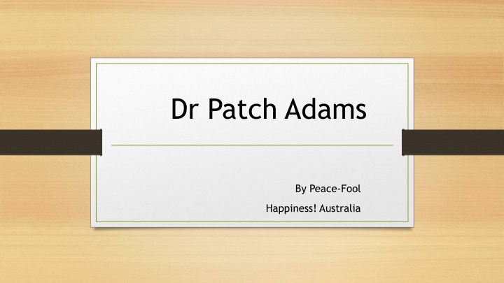 dr patch adams