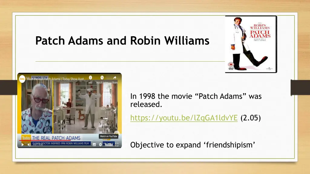 patch adams and robin williams