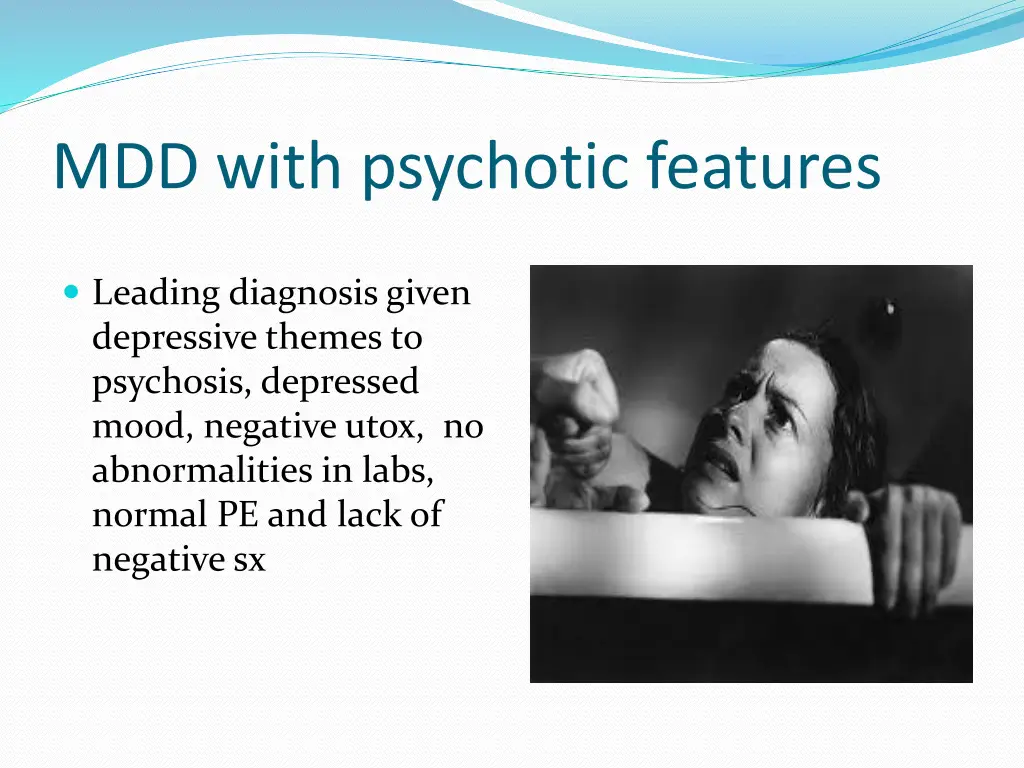 mdd with psychotic features