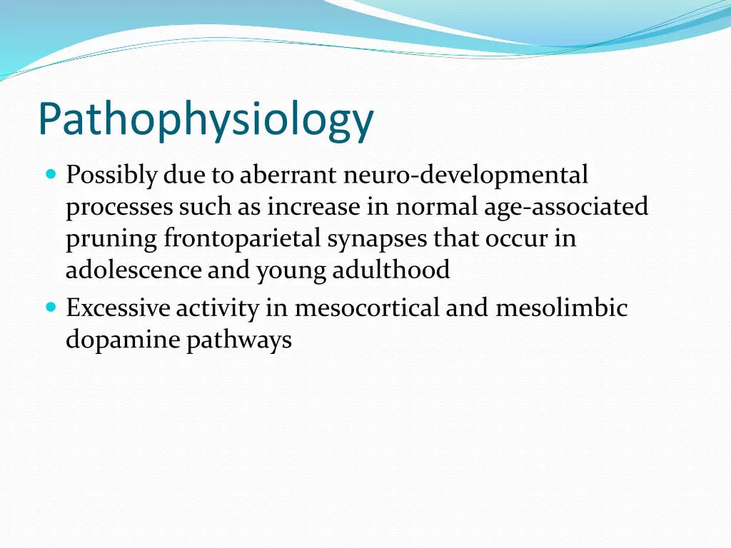 pathophysiology