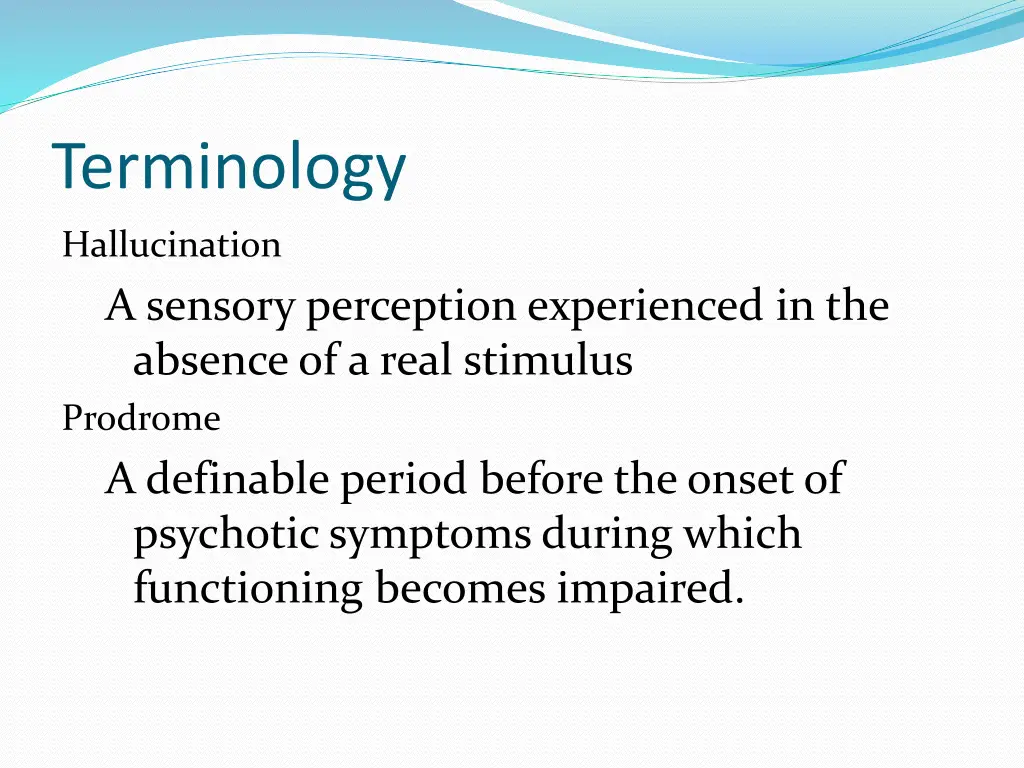 terminology