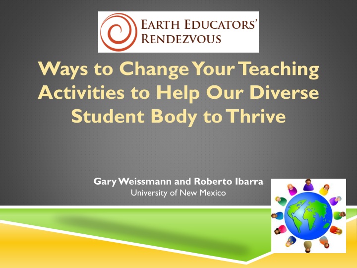 ways to change your teaching activities to help