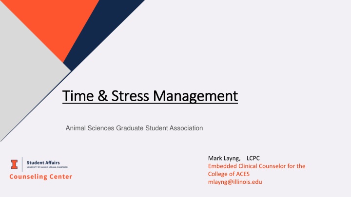 time stress management time stress management