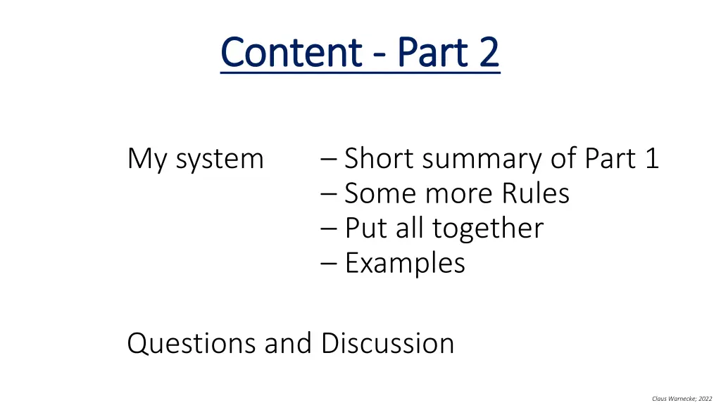 content content part 2