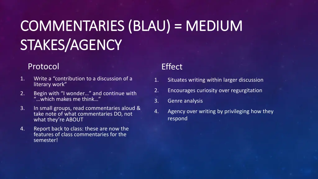commentaries commentaries blau stakes agency