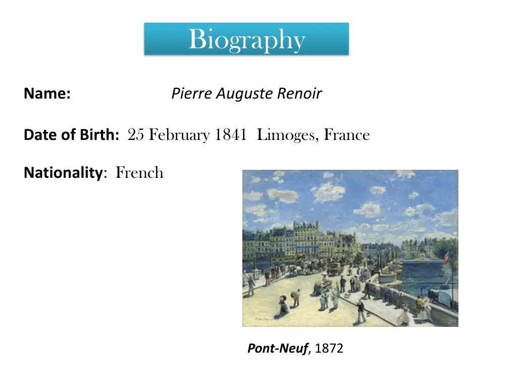 biography