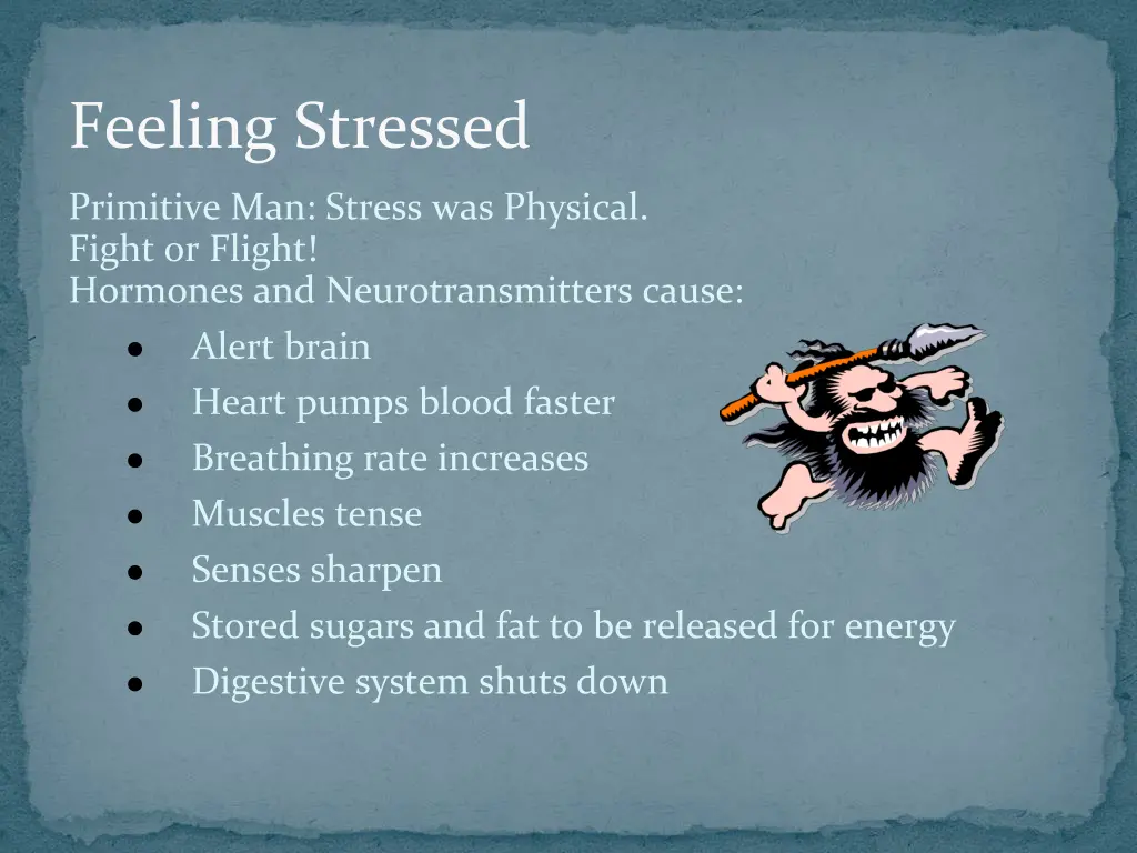 feeling stressed