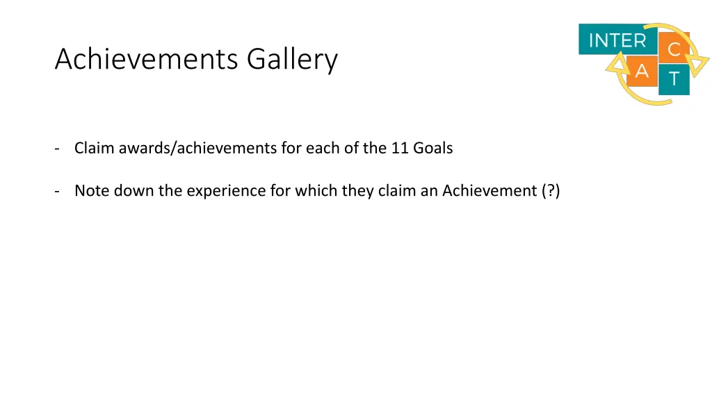 achievements gallery