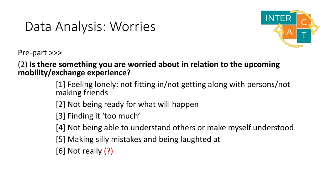 data analysis worries