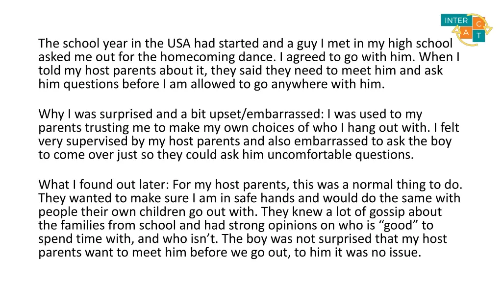the school year in the usa had started