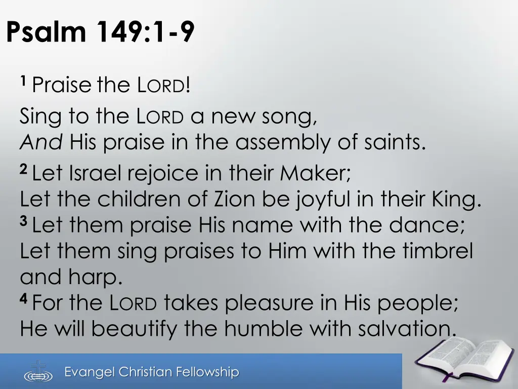 psalm 149 1 9
