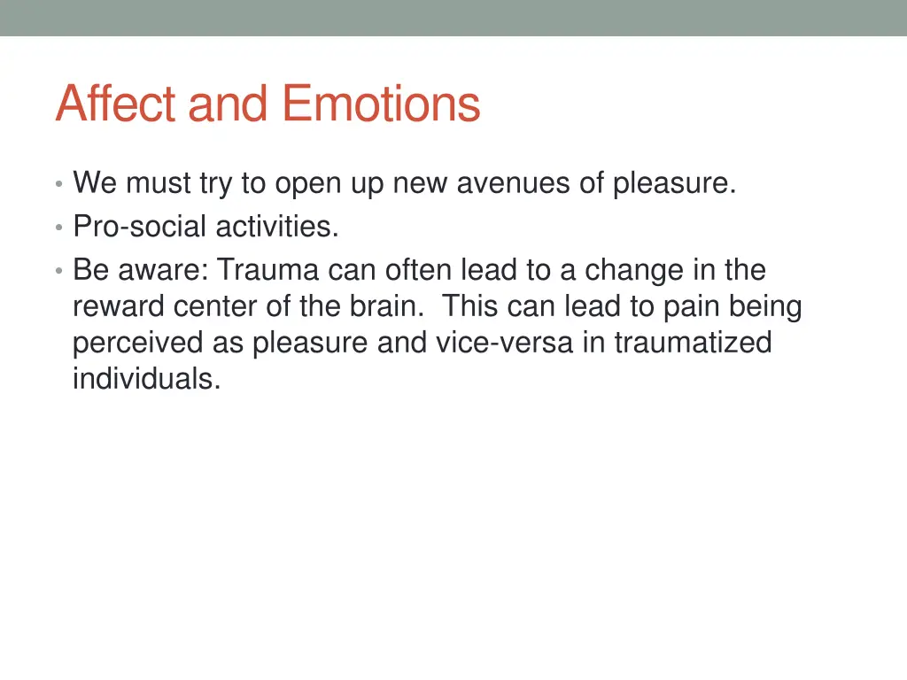affect and emotions 1