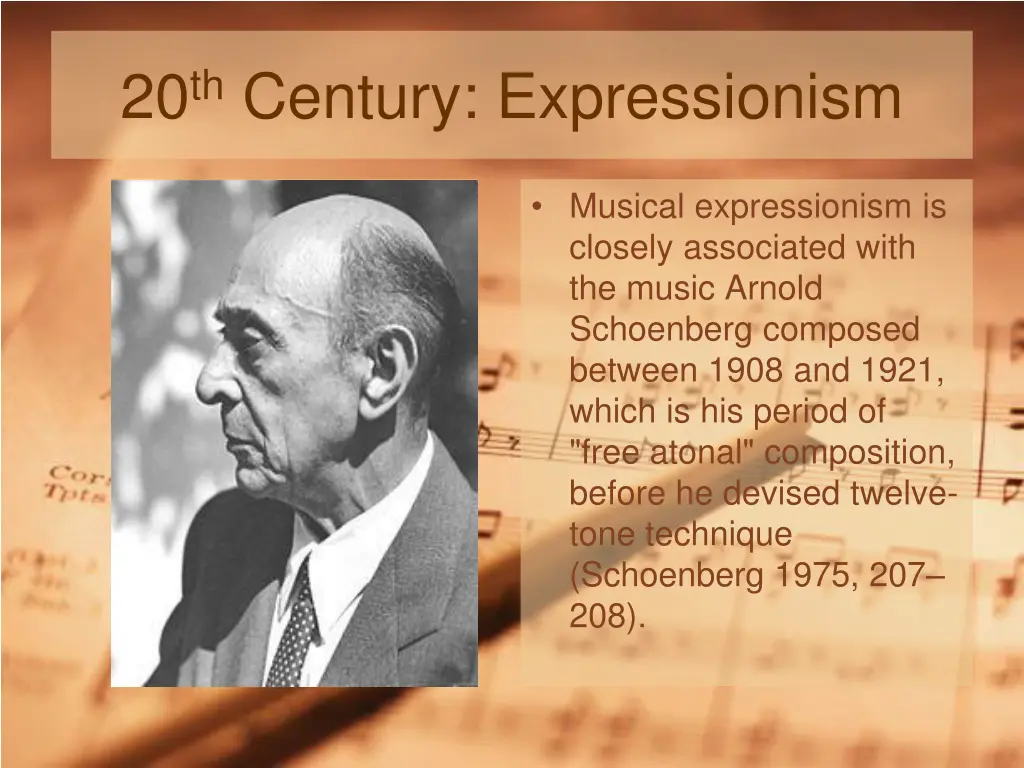 20 th century expressionism 1