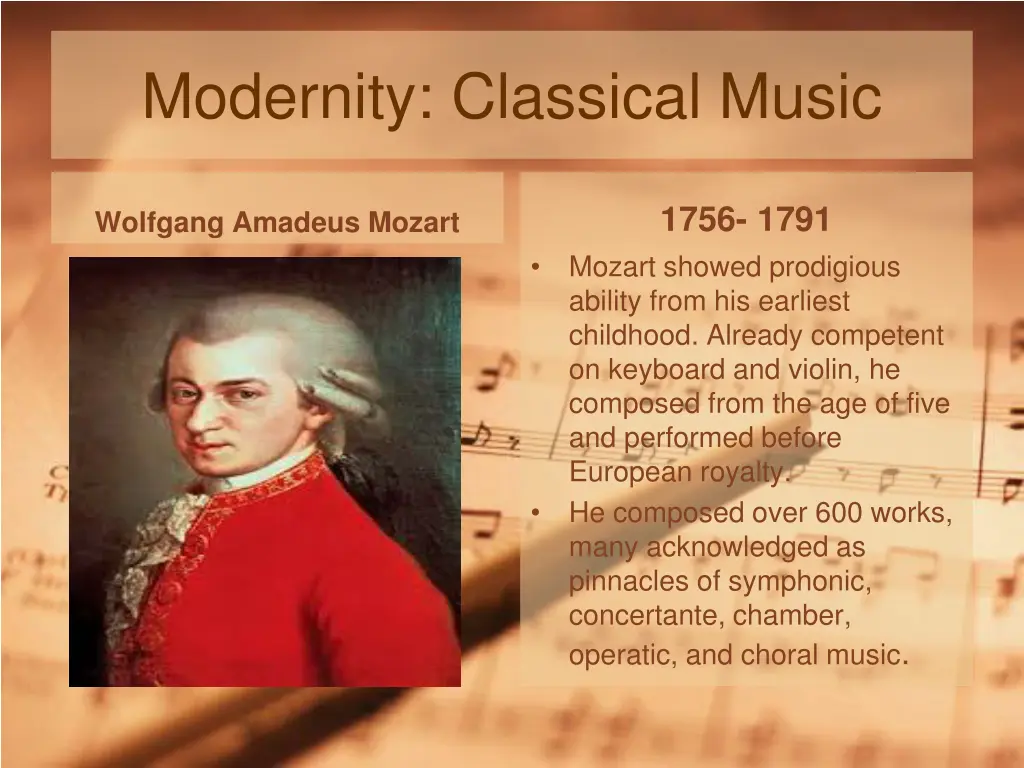 modernity classical music 1