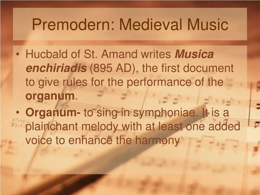 premodern medieval music 2