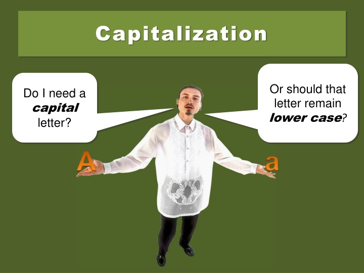 capitalization