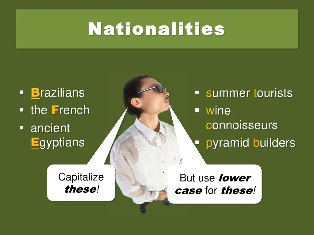 nationalities nationalities
