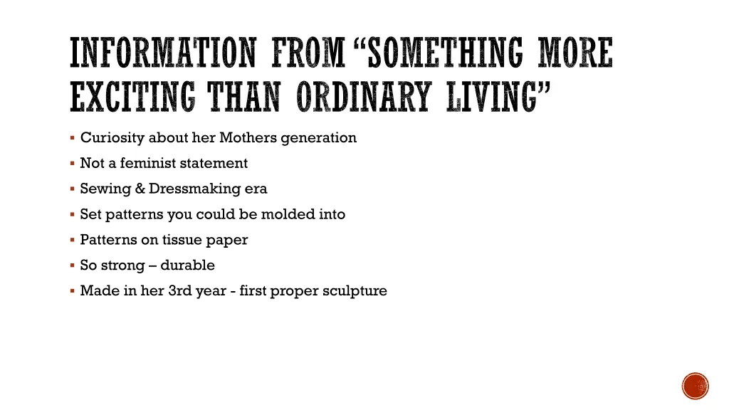 information from something more exciting than