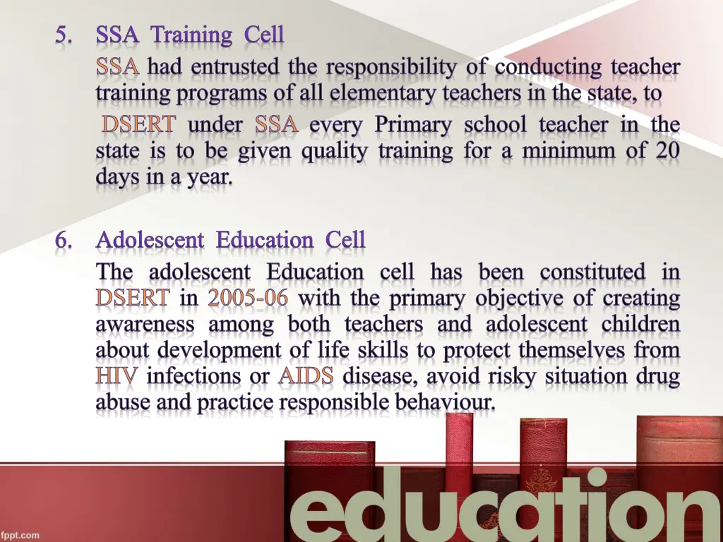 ssa training cell ssa had entrusted
