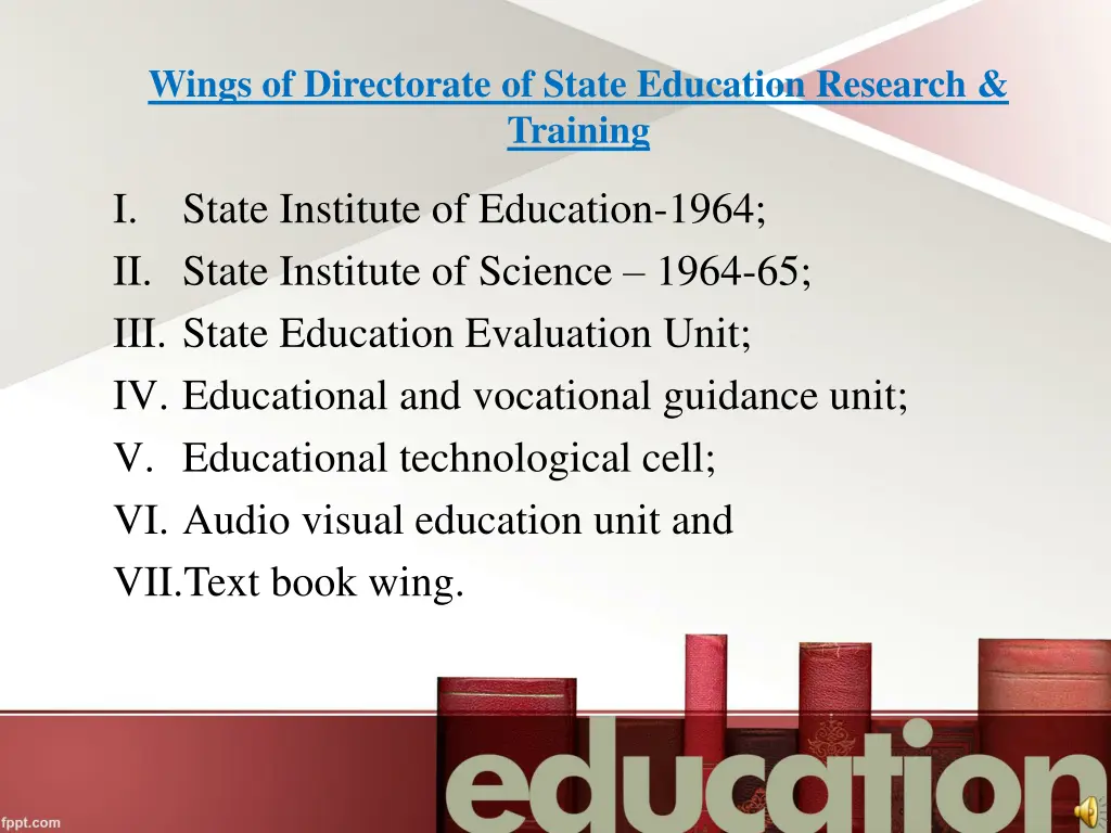 wings of directorate of state education research