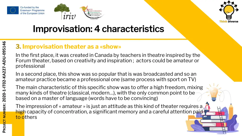 improvisation 4 characteristics improvisation 2