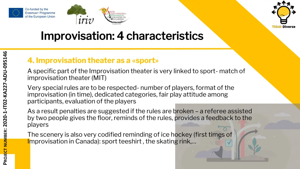 improvisation 4 characteristics improvisation 3