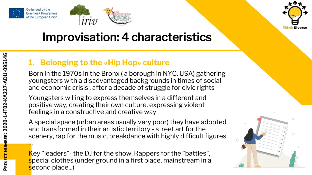 improvisation 4 characteristics improvisation