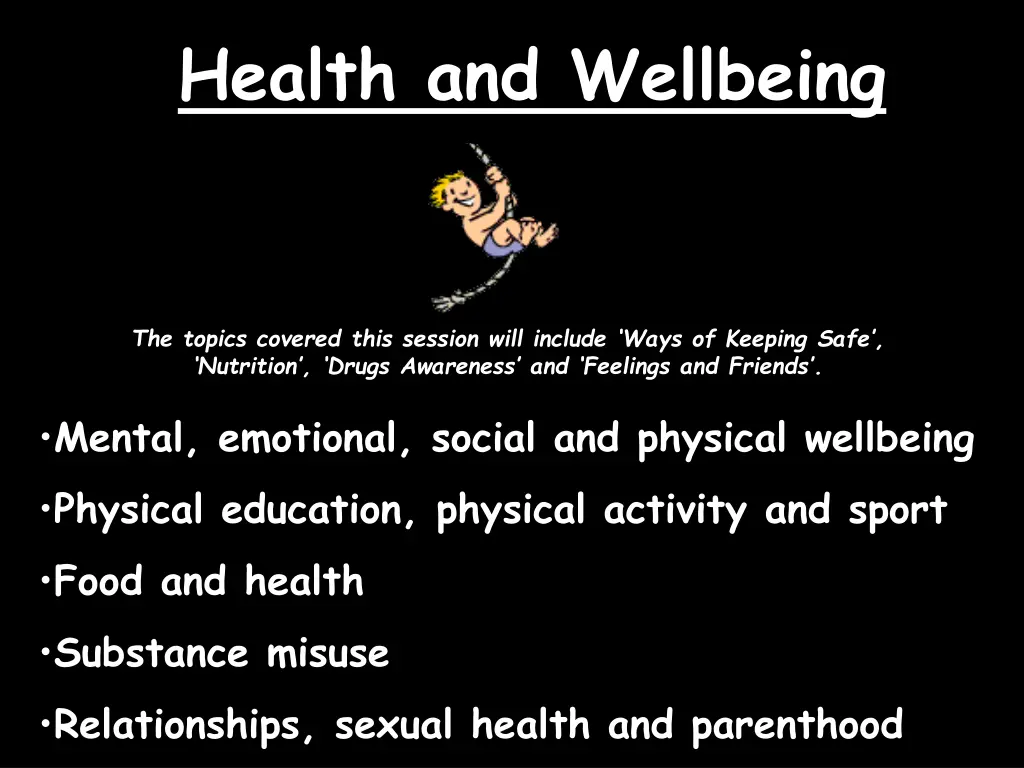 health and wellbeing