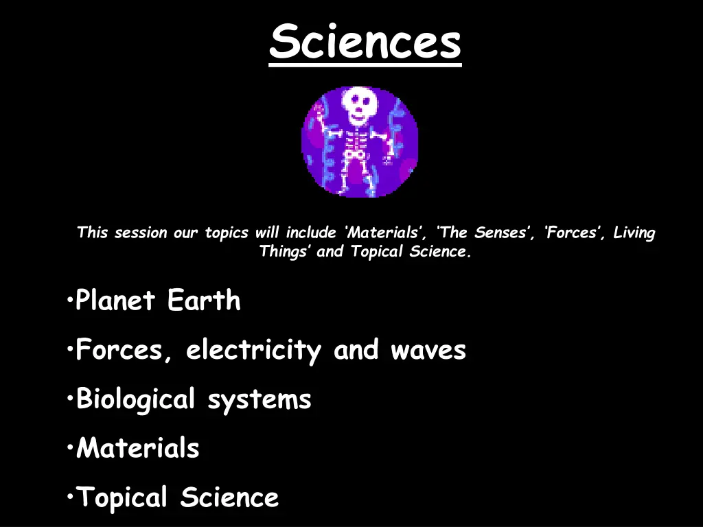 sciences