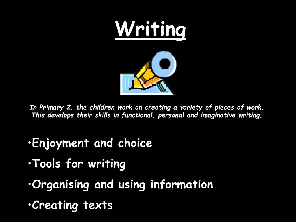writing