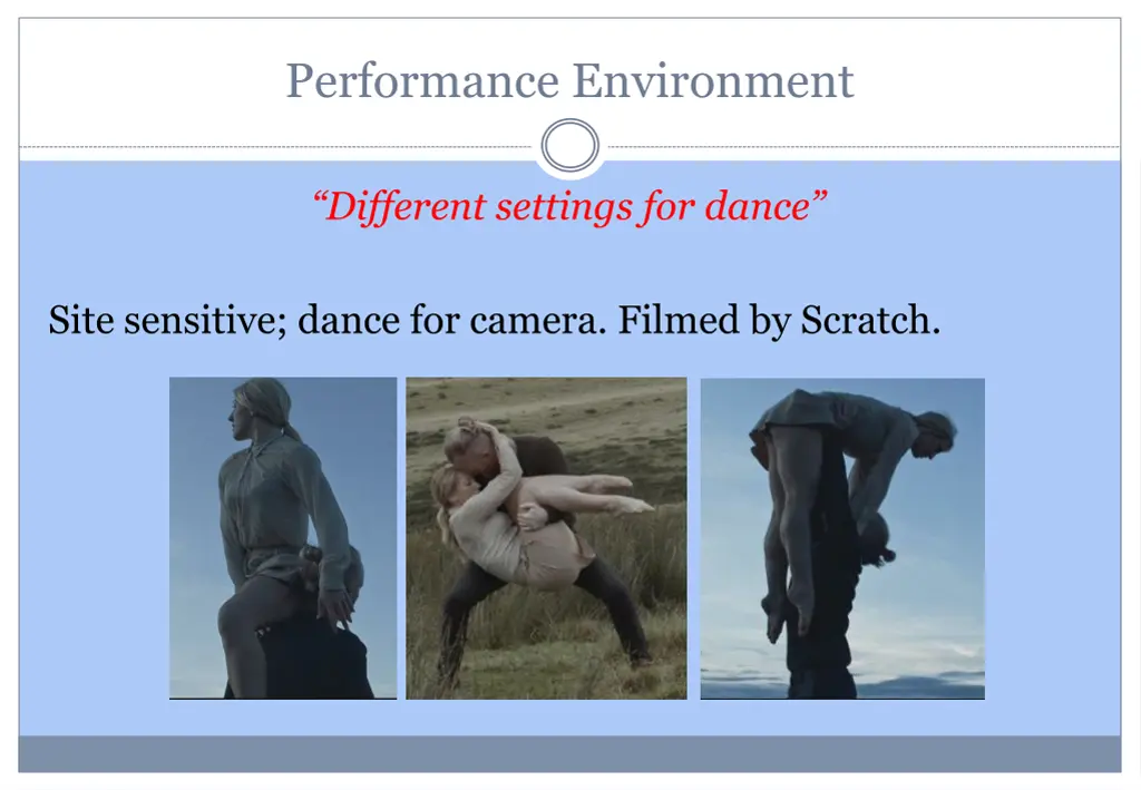 performance environment