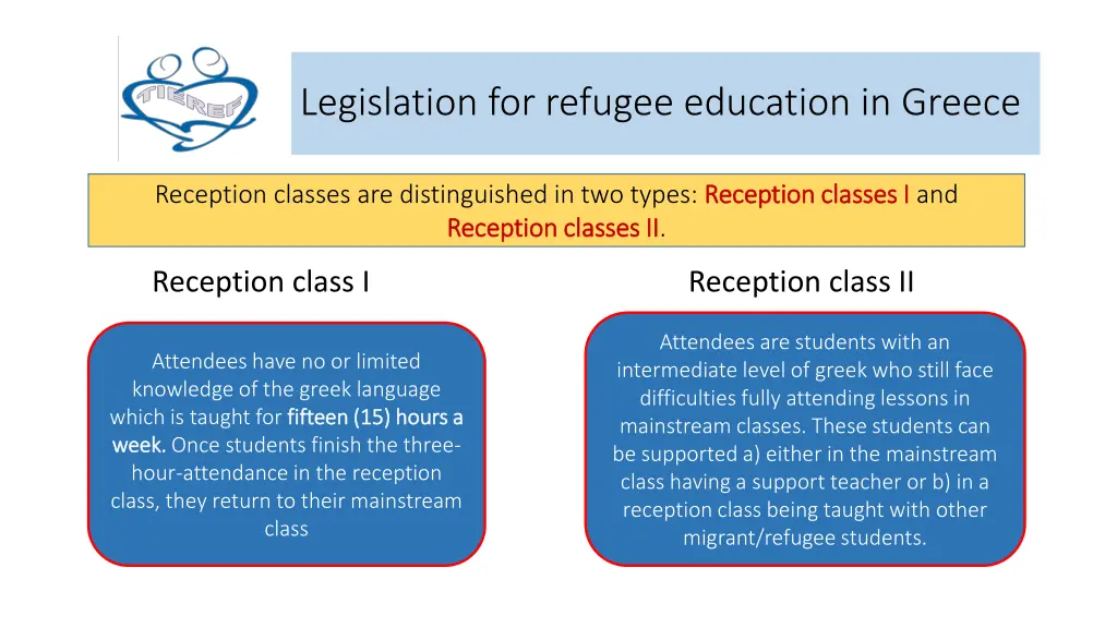 legislation for refugee education in greece 2