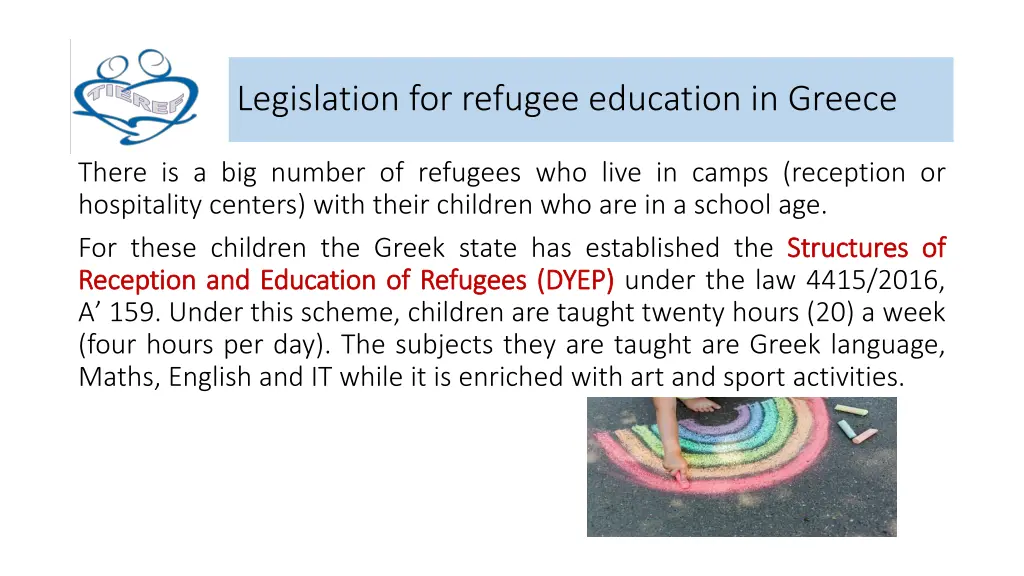 legislation for refugee education in greece 4