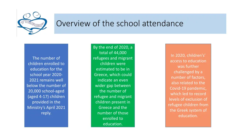 overview of the school attendance