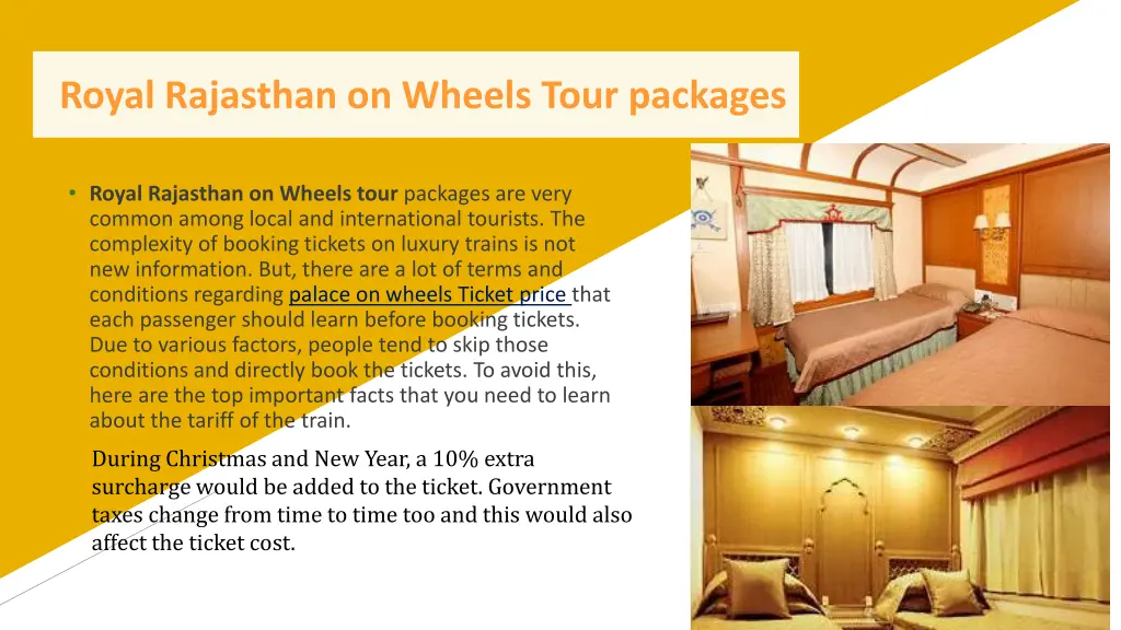 royal rajasthan on wheels tour packages