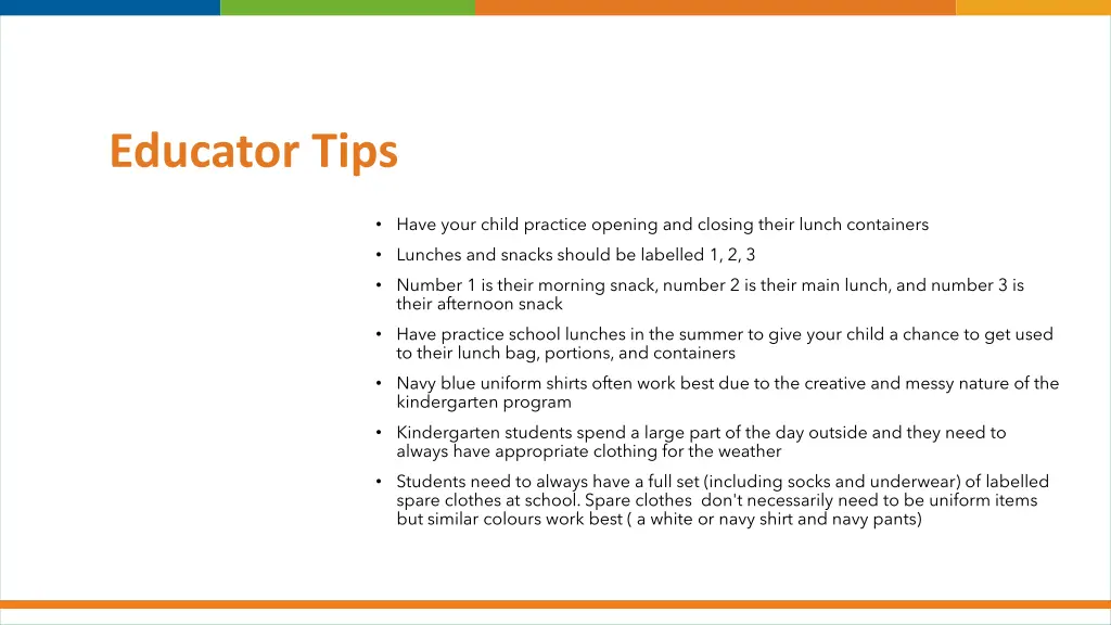 educator tips
