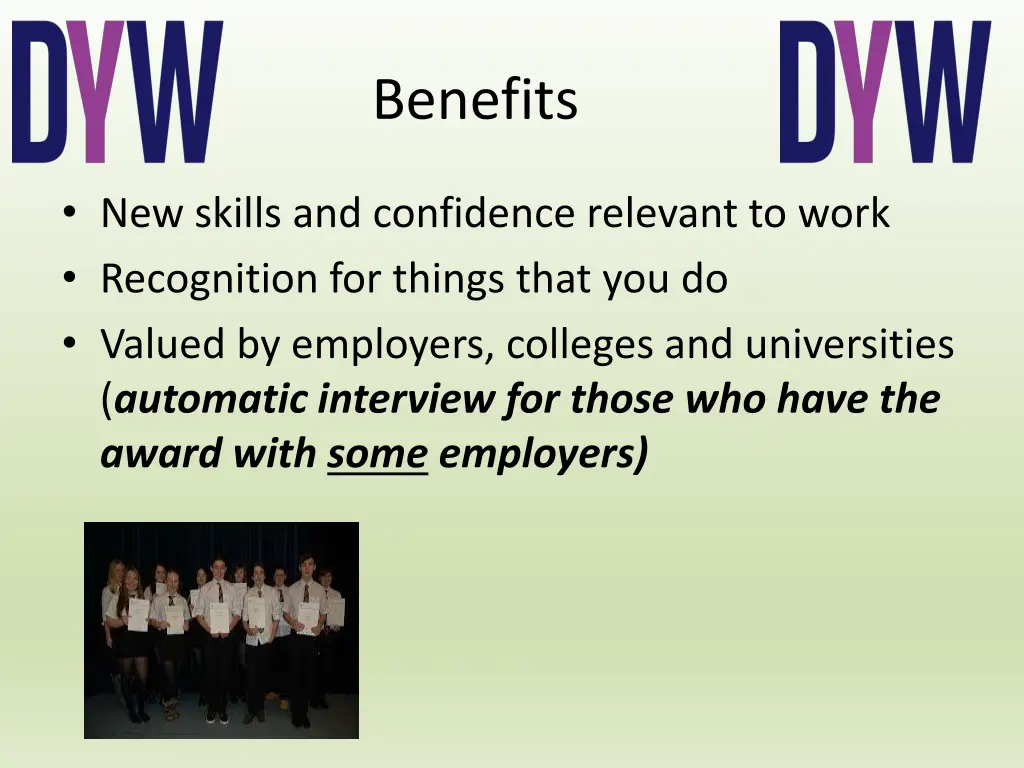 benefits